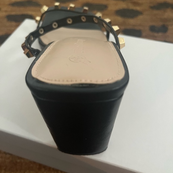 Amazon The Drop Avery Square Toe Two Strap High Heeled Sandal Size 9.5 - Picture 9 of 14